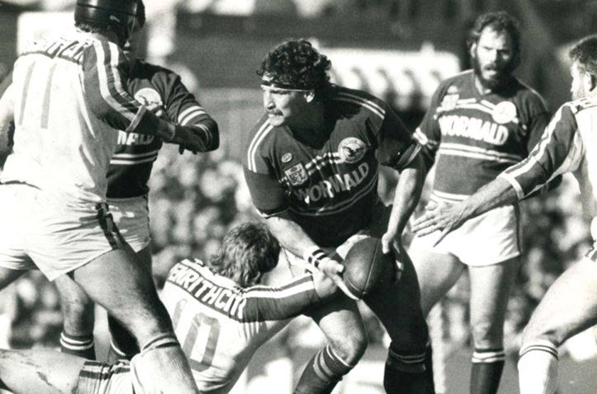 The great Kevin Ward playing for Manly 