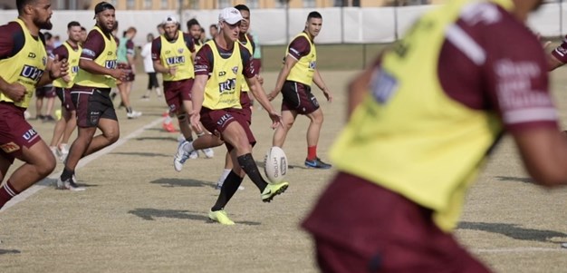 Open training session with the Blacktown Workers Sea Eagles.