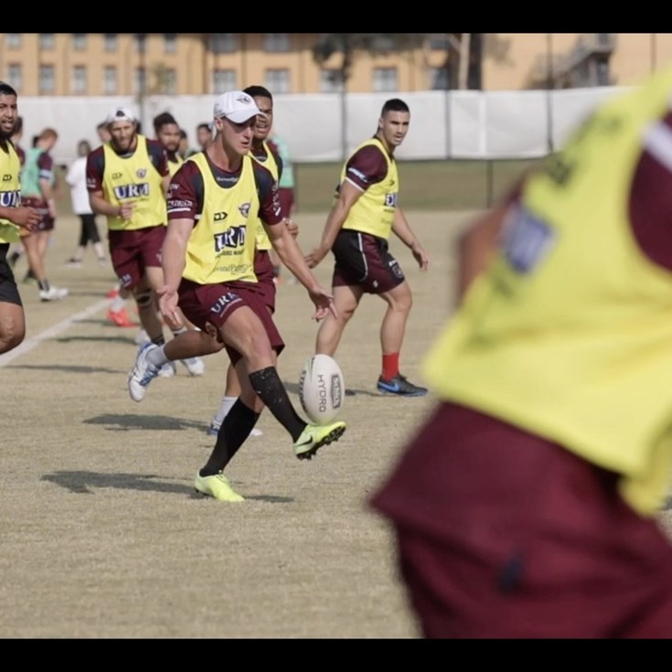 Open training session with the Blacktown Workers Sea Eagles.