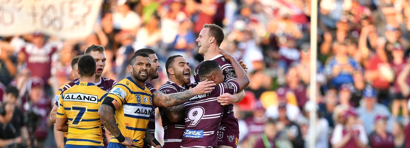 Sea Eagles record strong win over Eels at Lottoland