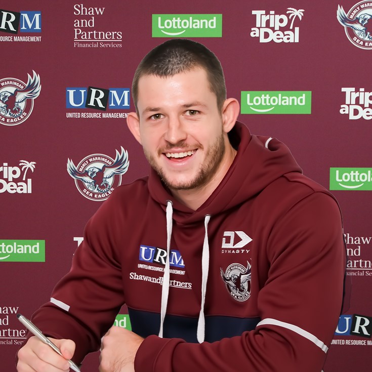 Sea Eagles re-sign Cade Cust