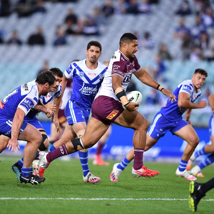 Rd 18 Best pics: Sea Eagles vs Bulldogs