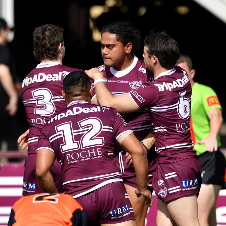 Jersey Flegg Late Mail:  Sea Eagles team vs Dragons