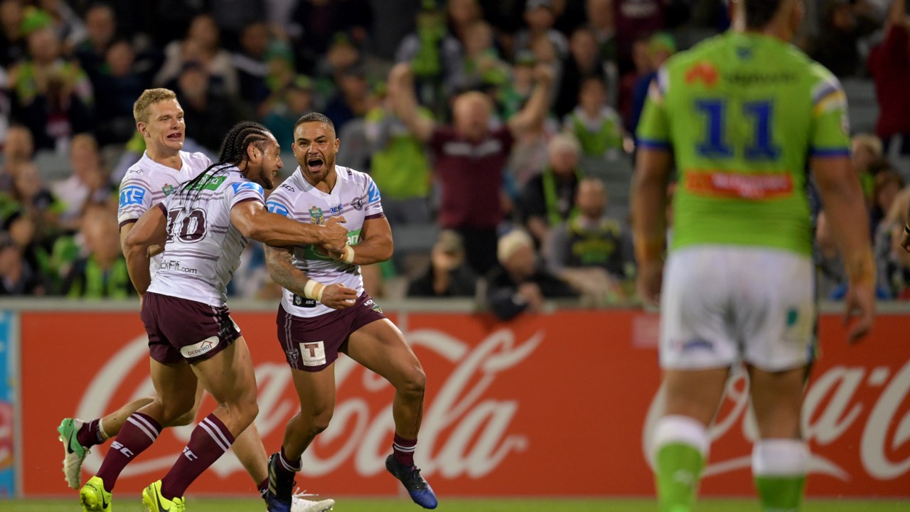 NRL 2023 – Raiders v Sea Eagles – GIO Stadium Canberra