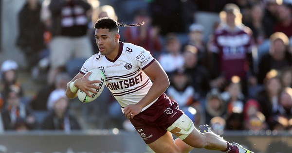 Tolu Koula enjoying rapid rise into Sea Eagles squad