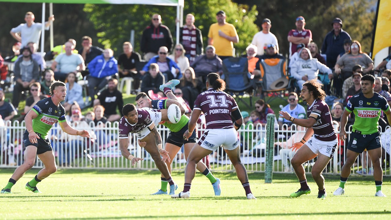 NRL 2022: Manly Sea Eagles, Reuben Garrick, Tolutau Koula, stand