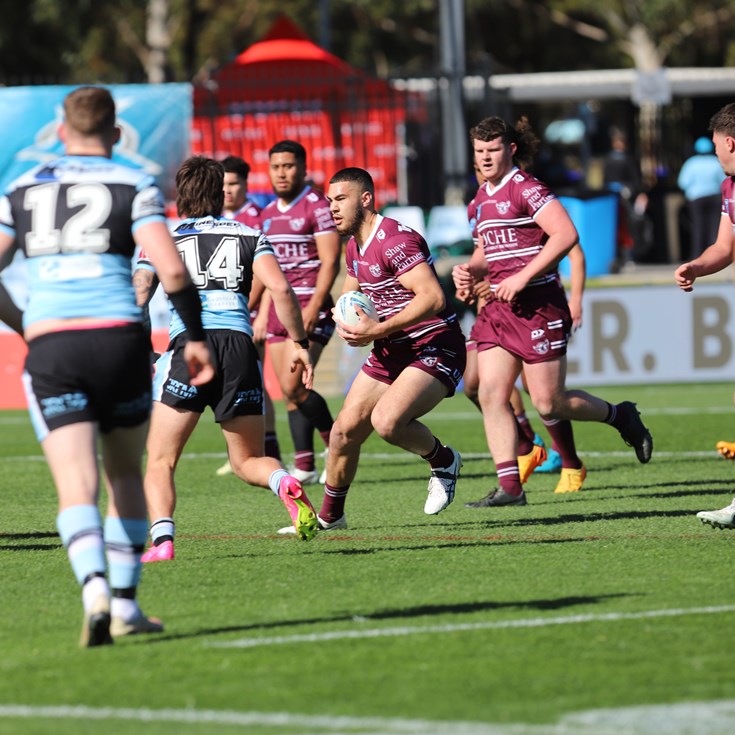 Sea Eagles lose 22-16 to Sharks in Jersey Flegg