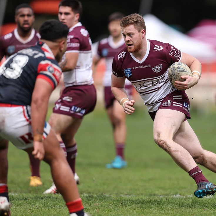 Gallant Sea Eagles fall short to Roosters in Flegg