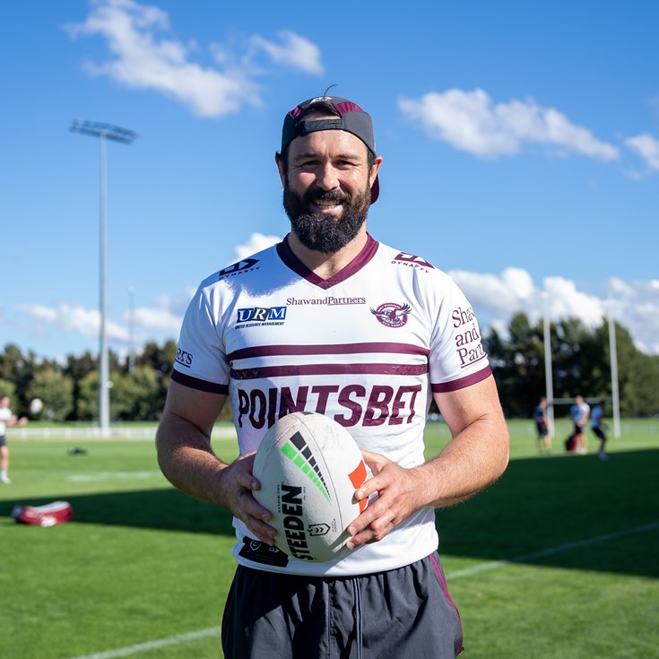 It's nothing but a lifetime of Manly love for Aaron Woods