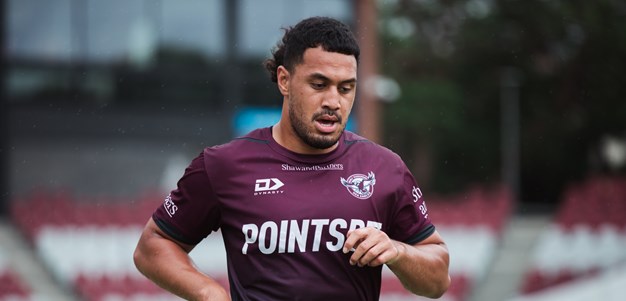 Kelma Tuilagi enjoying life at the Sea Eagles