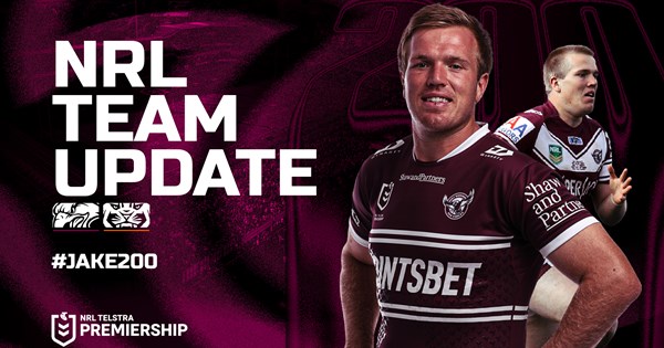 Nrl Team Update Round 27 V Wests Tigers Sea Eagles 5275