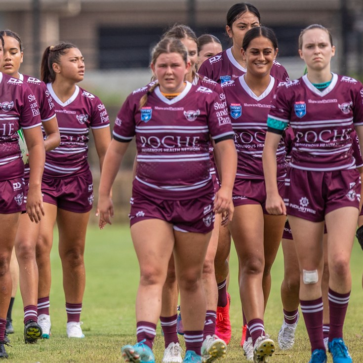 Rd 9 Tarsha Gale Cup team vs Knights