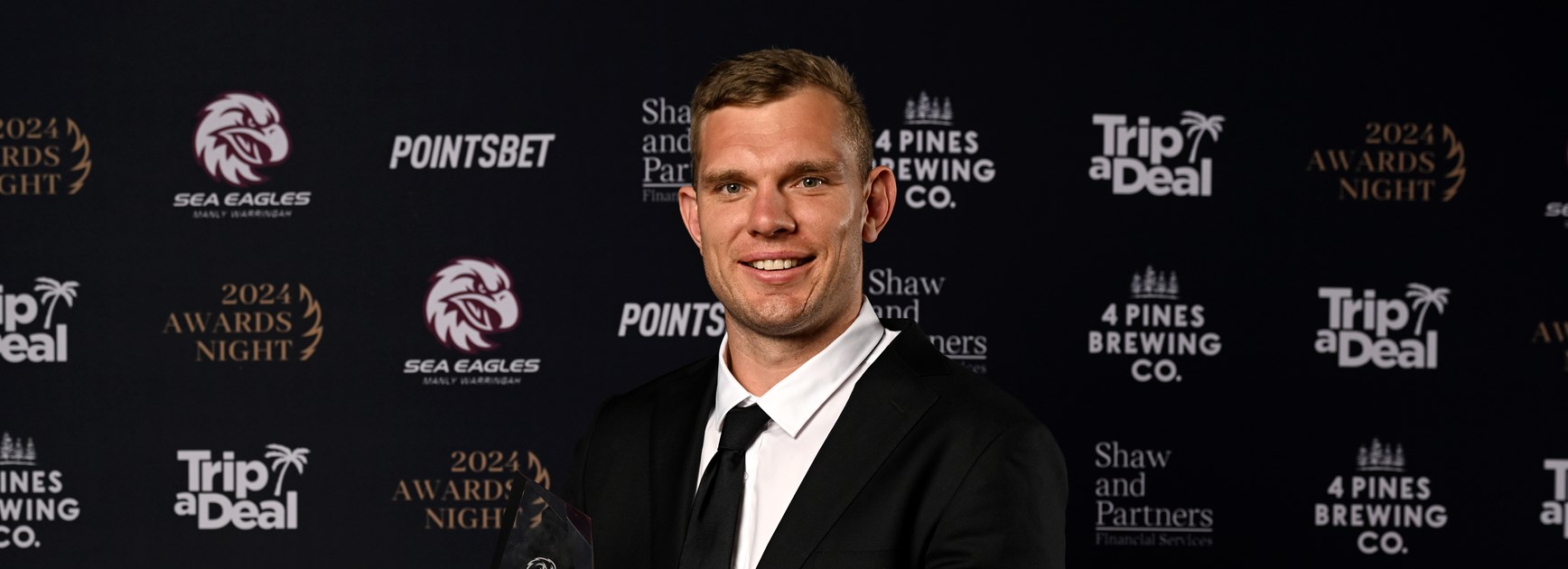 Tom Trbojevic wins Manly's Best and Fairest Award for 2024