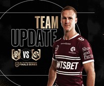 Finals Week 1 Team Update: Sea Eagles v Bulldogs