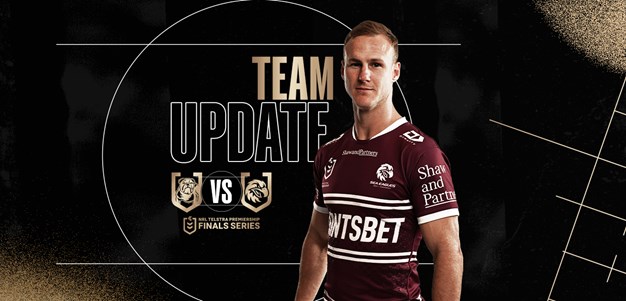 Finals Week 1 Team Update: Sea Eagles v Bulldogs