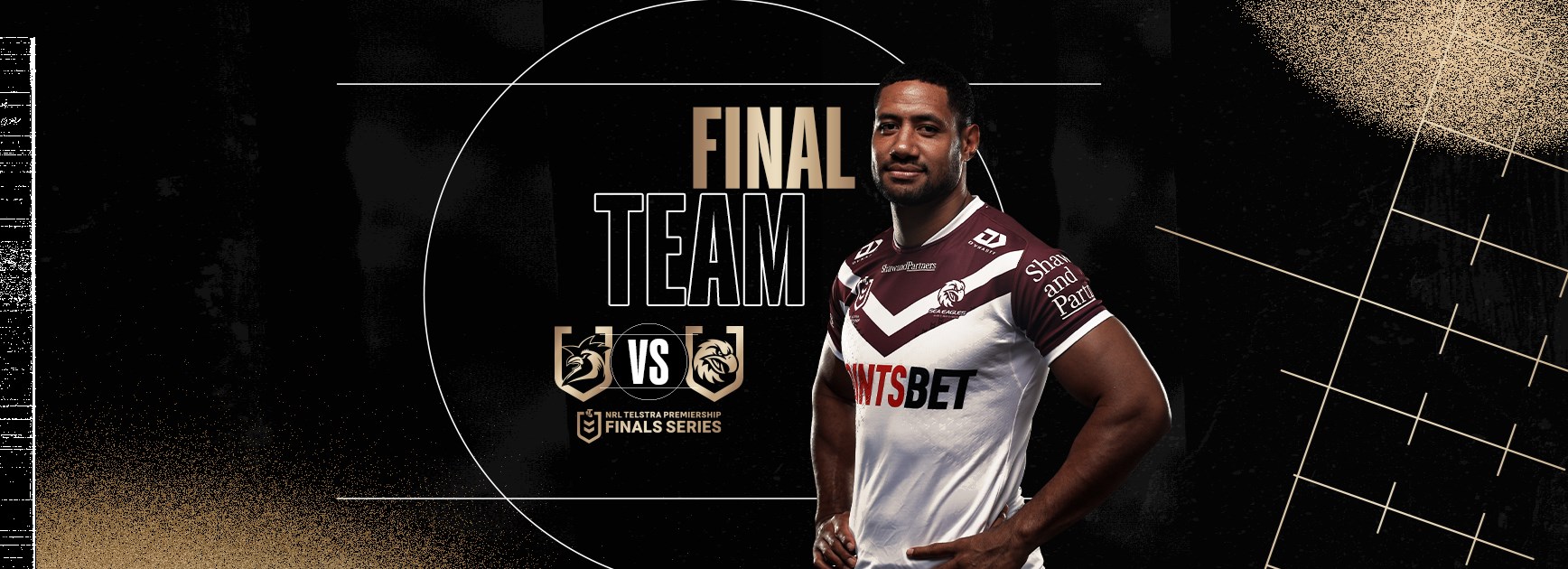 Finals Week 2 Final Team: Sea Eagles v Roosters