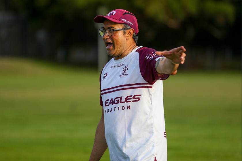 The experienced Keith Hanley is the Head Coach of Manly's inaugural Harvey Norman Women's team
