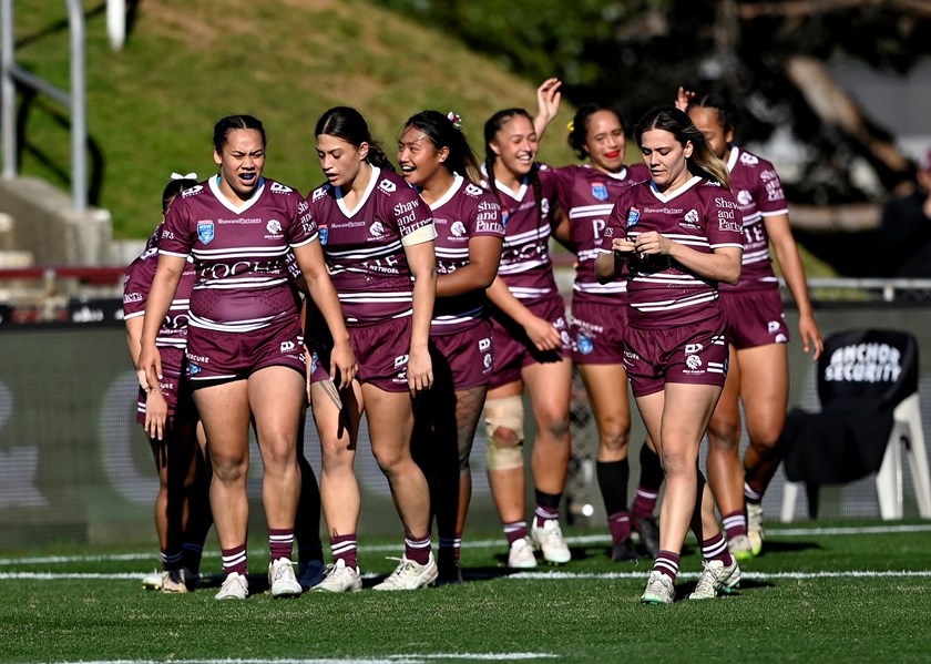 Try time...the Sea Eagles celebrate