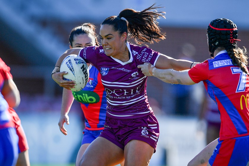 It was a real arm wrestle but the Sea Eagles claimed their first historic win