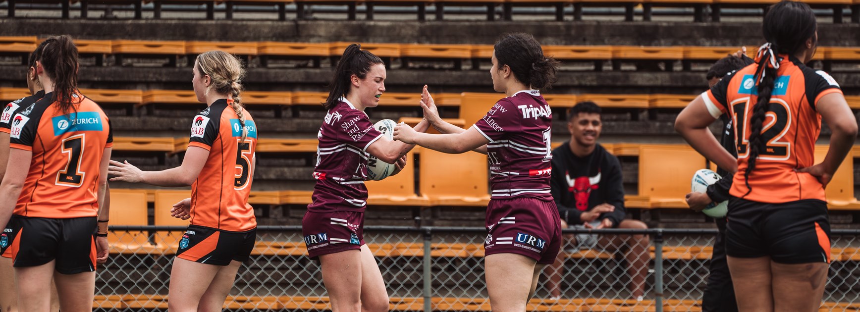 Rd 9 Harvey Norman Women's team vs Steelers