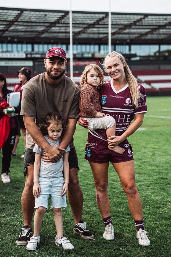 Riley McKay and family 