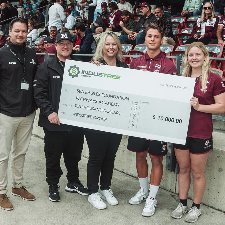 Industree Group continues to support Sea Eagles Foundation