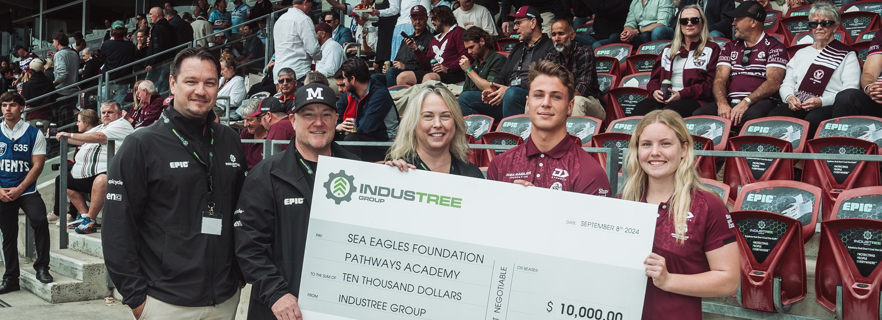 Industree Group continues to support Sea Eagles Foundation