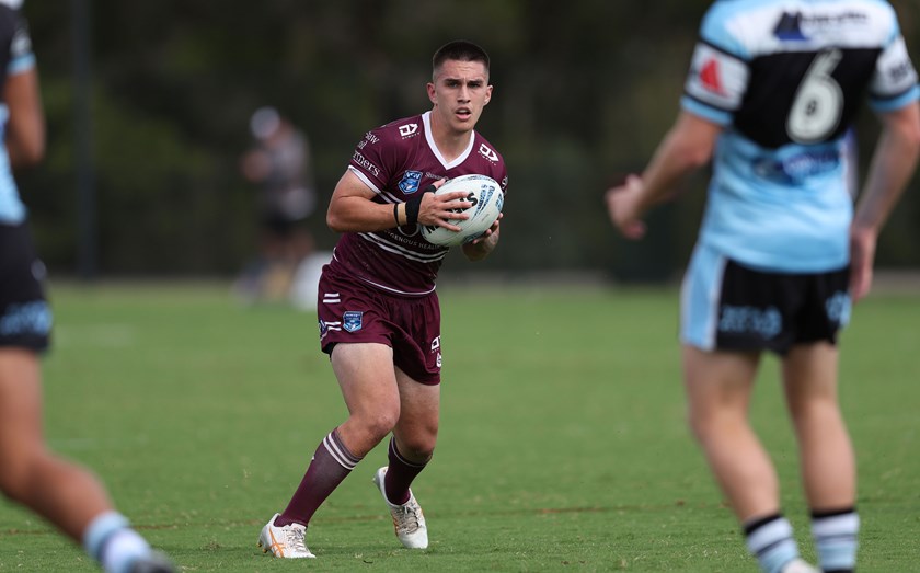 Half-back Tylor Bunting is having a fine season for the Sea Eagles