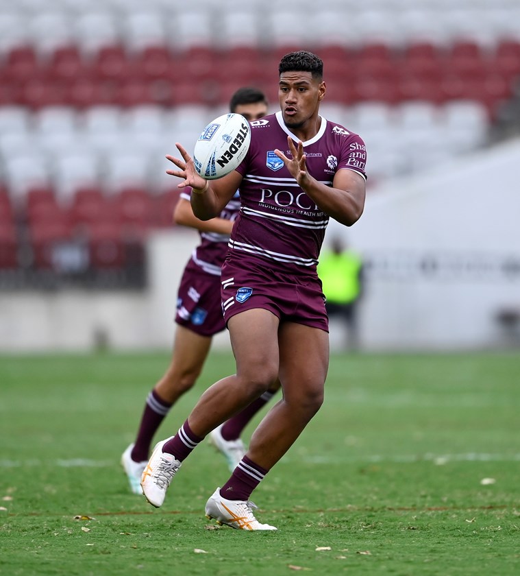 Big talent...prop Simione Laiafi made the Australian Schoolboys open's team