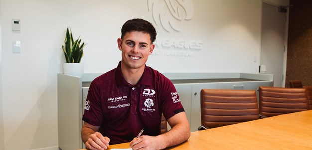 Sea Eagles sign exciting young half Joey Walsh