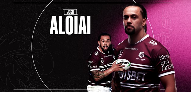 Sea Eagles extend prop Josh Aloiai for two years