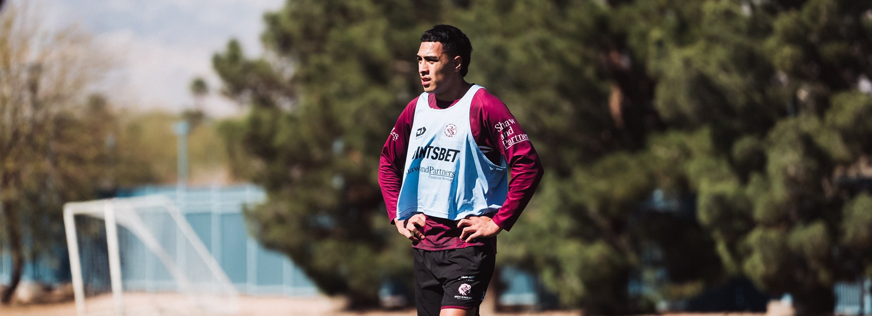 Lehi Hopoate feels right at home at Brookvale