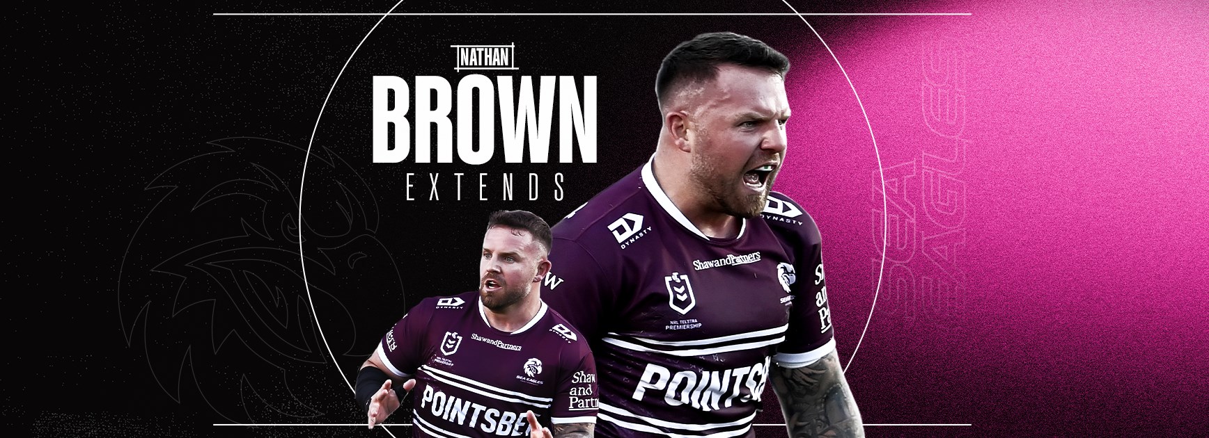 Sea Eagles re-sign Nathan Brown for two years