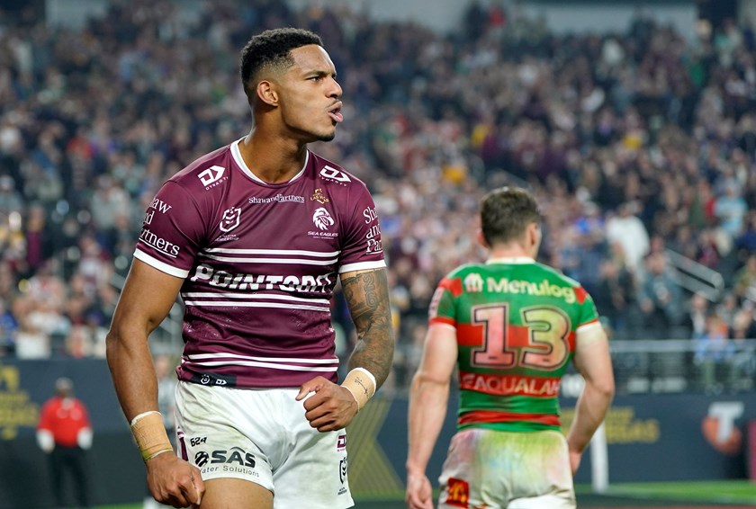 Great news...winger Jason Saab is set for a long and successful career at Manly 