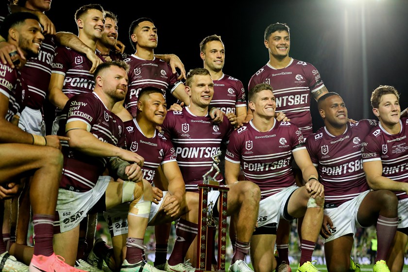 Manly and Newcastle play for the annual Malcolm Reilly Trophy in honour of the man who made a big impact at both clubs