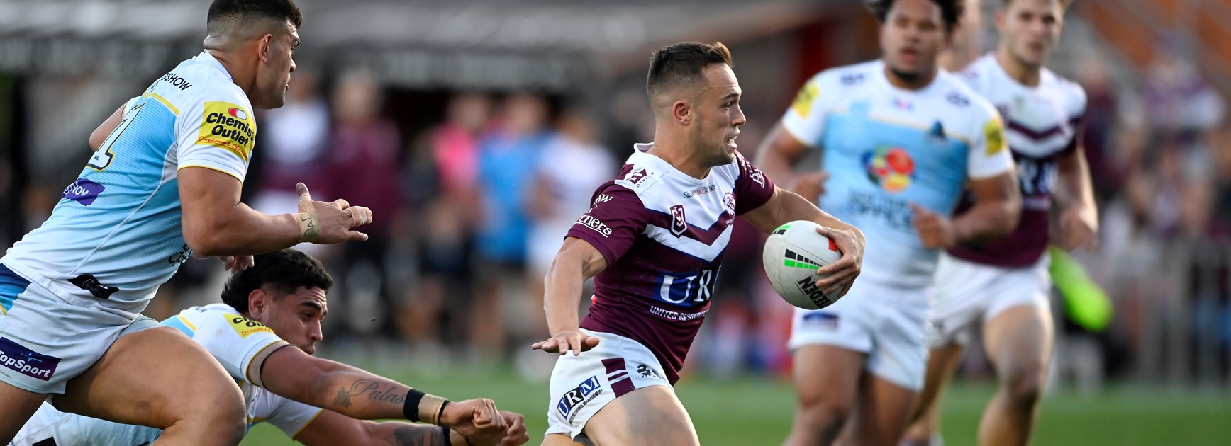 Sea Eagles fight off Titans to make it three straight