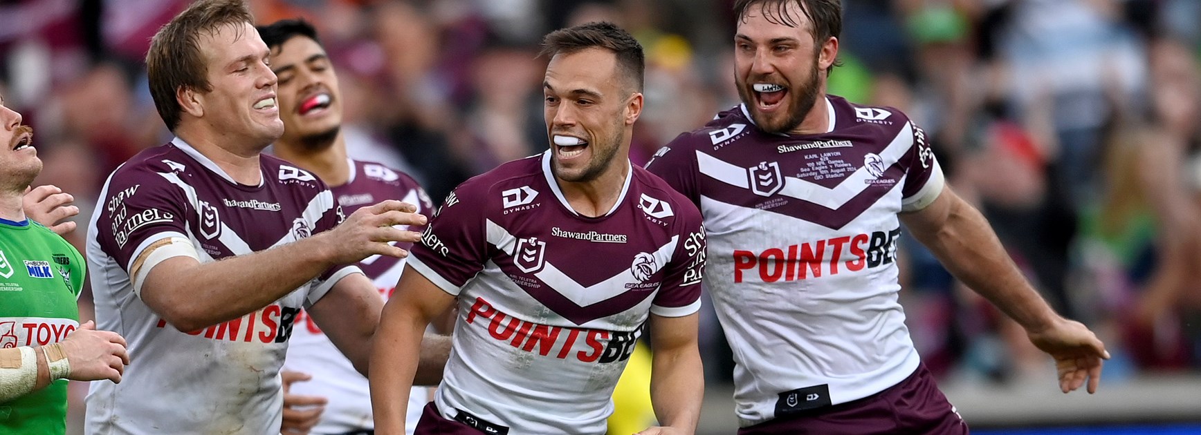 Slick Sea Eagles crush Raiders in superb win