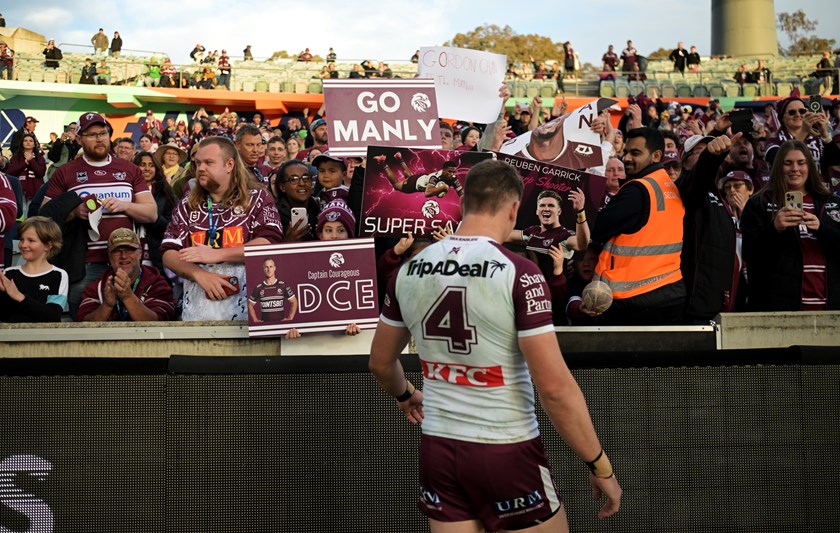 The Best.....where ever we play, our loyal Manly fans go