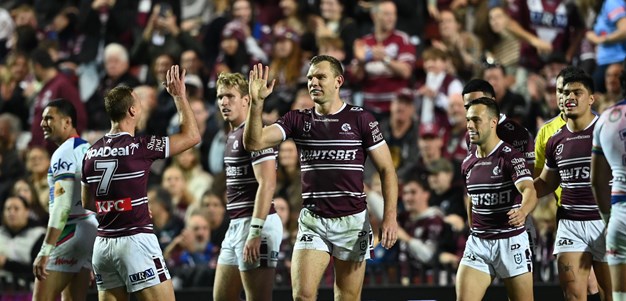 Sea Eagles edge closer to NRL finals with win over Warriors