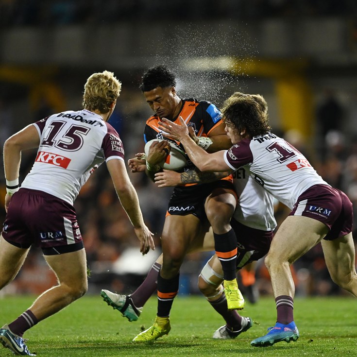 Poor discipline proves costly in Manly's loss to Tigers