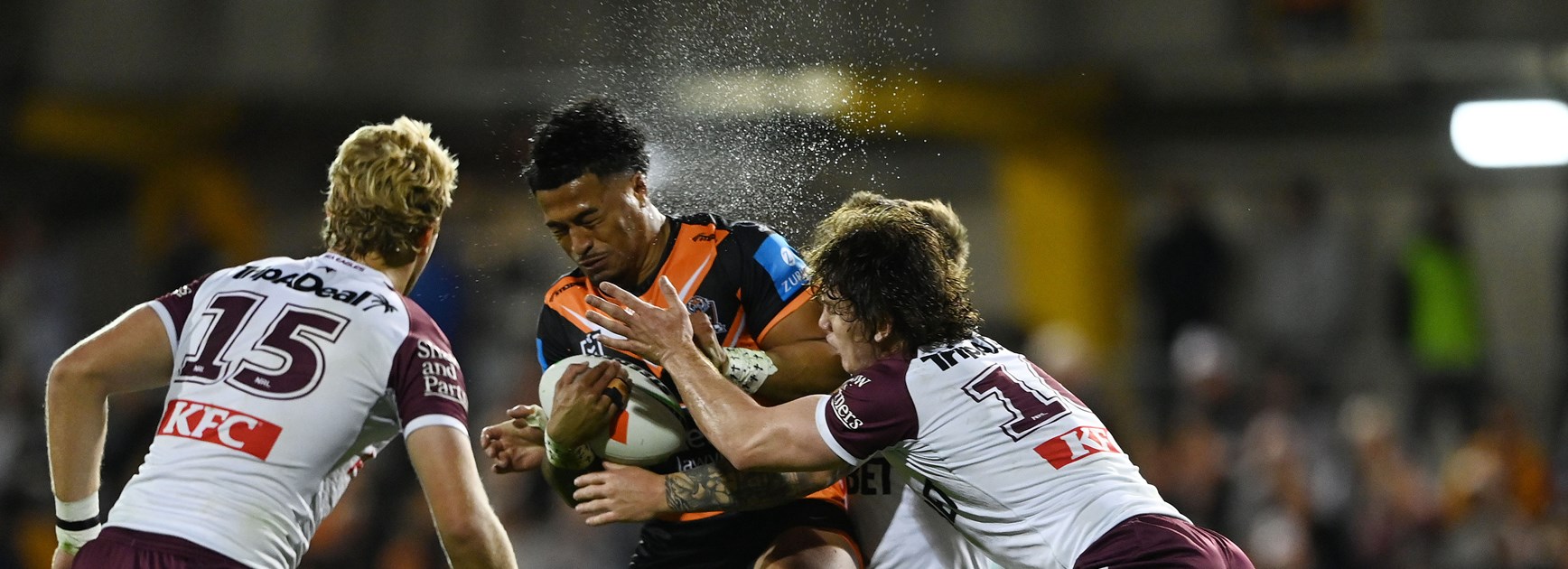 Poor discipline proves costly in Manly's loss to Tigers