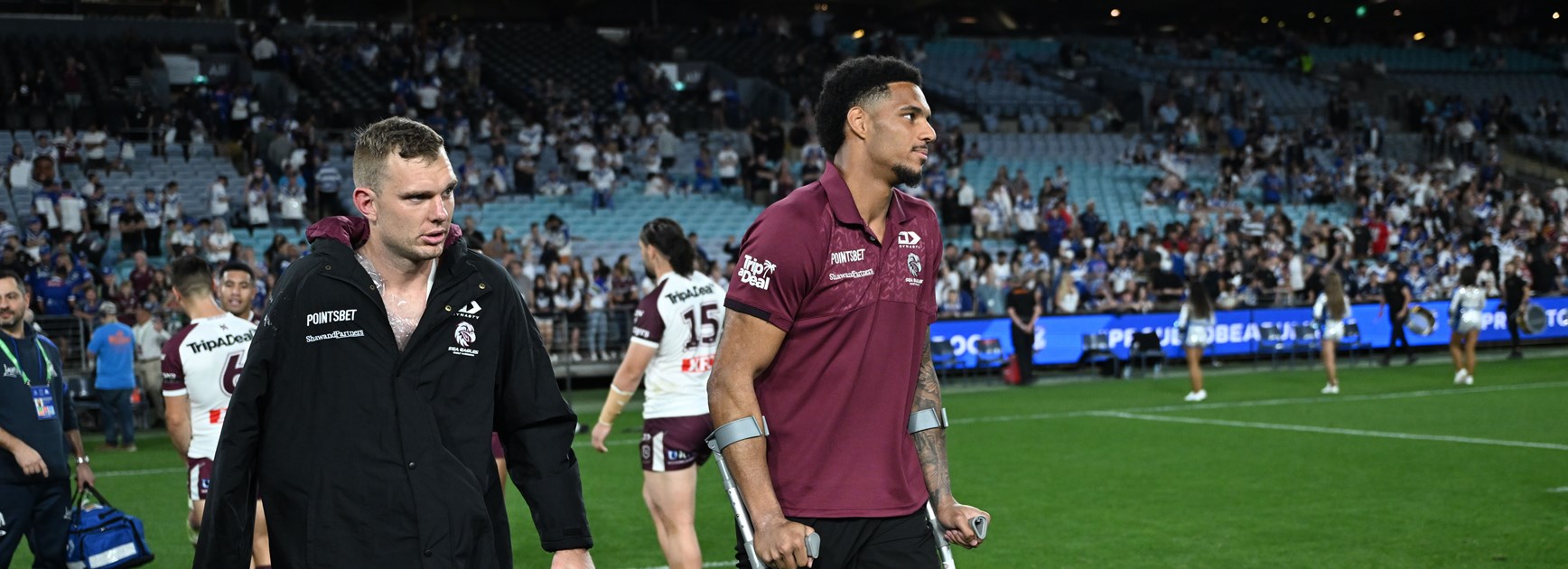 Sea Eagles Injury news:  Tom Trbojevic and Jason Saab