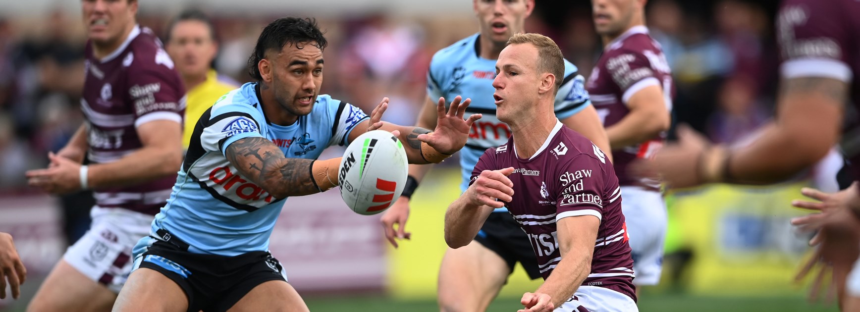 Sea Eagles fall to Sharks in last home game