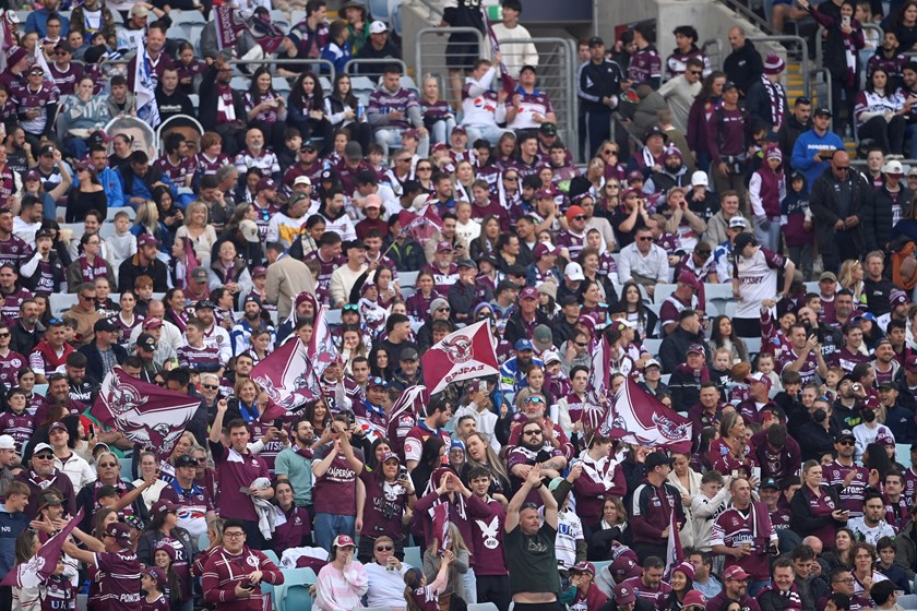 Stronger together...Manly fans do travel!