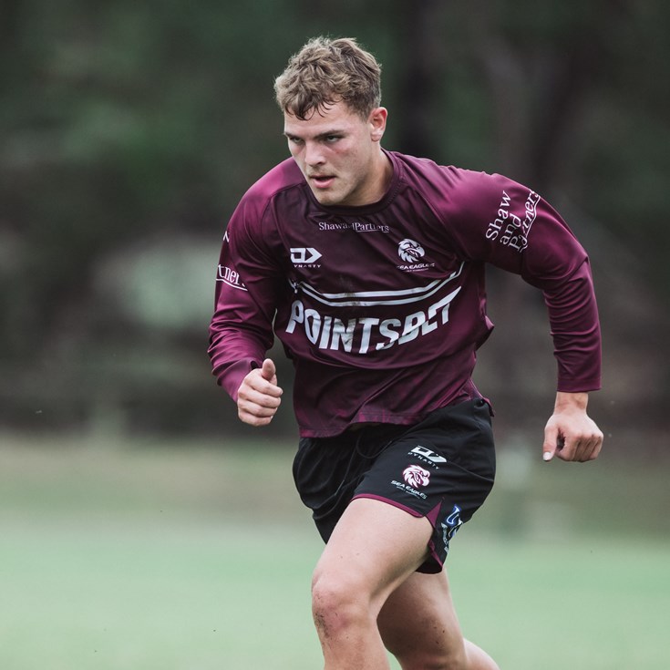 Fresh beginning for Bailey Hodgson at Sea Eagles