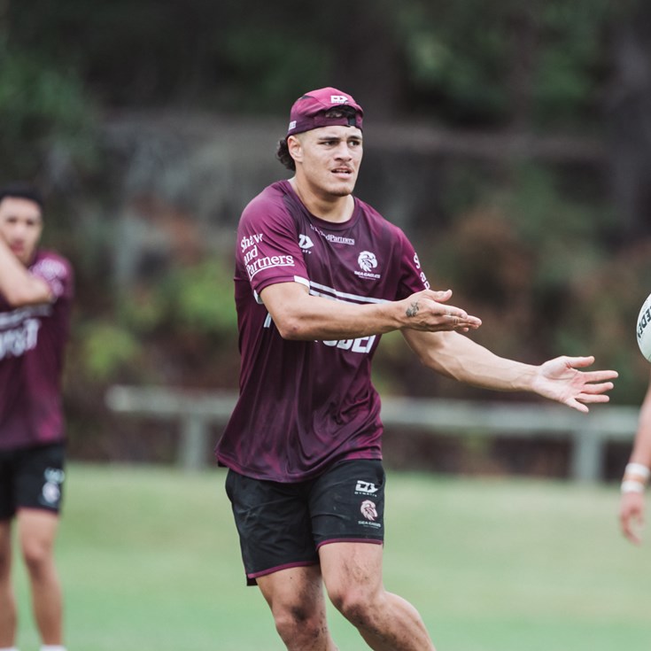 Clayton Faulalo builds solid platform at Sea Eagles