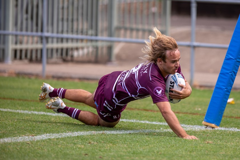 Winger Lachlan Burt has been a prolific points scorer in the Sydney Shield