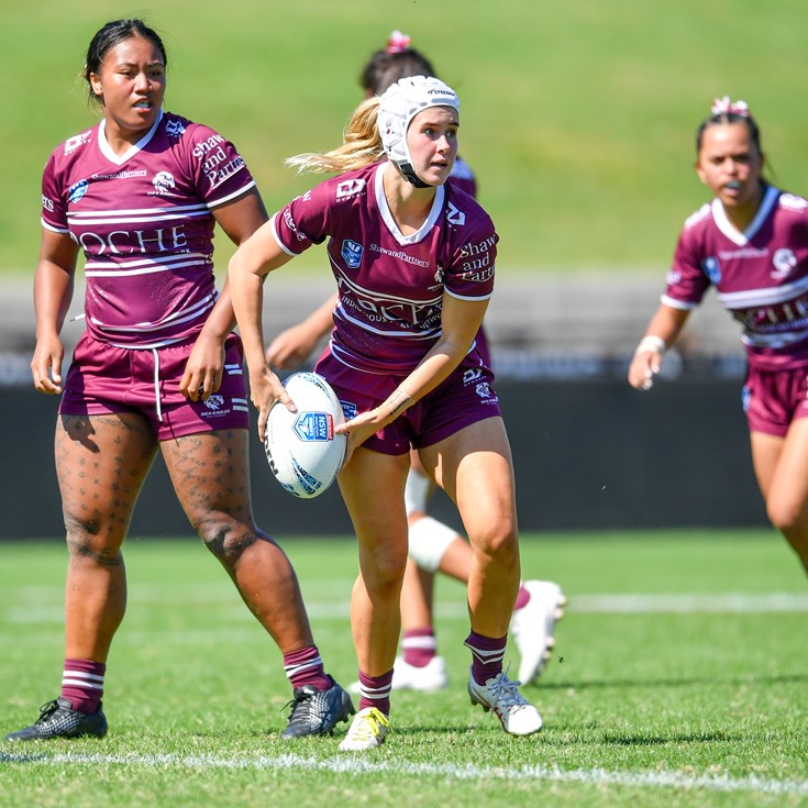 Tarsha Gale Cup Finals: Sea Eagles team vs Knights