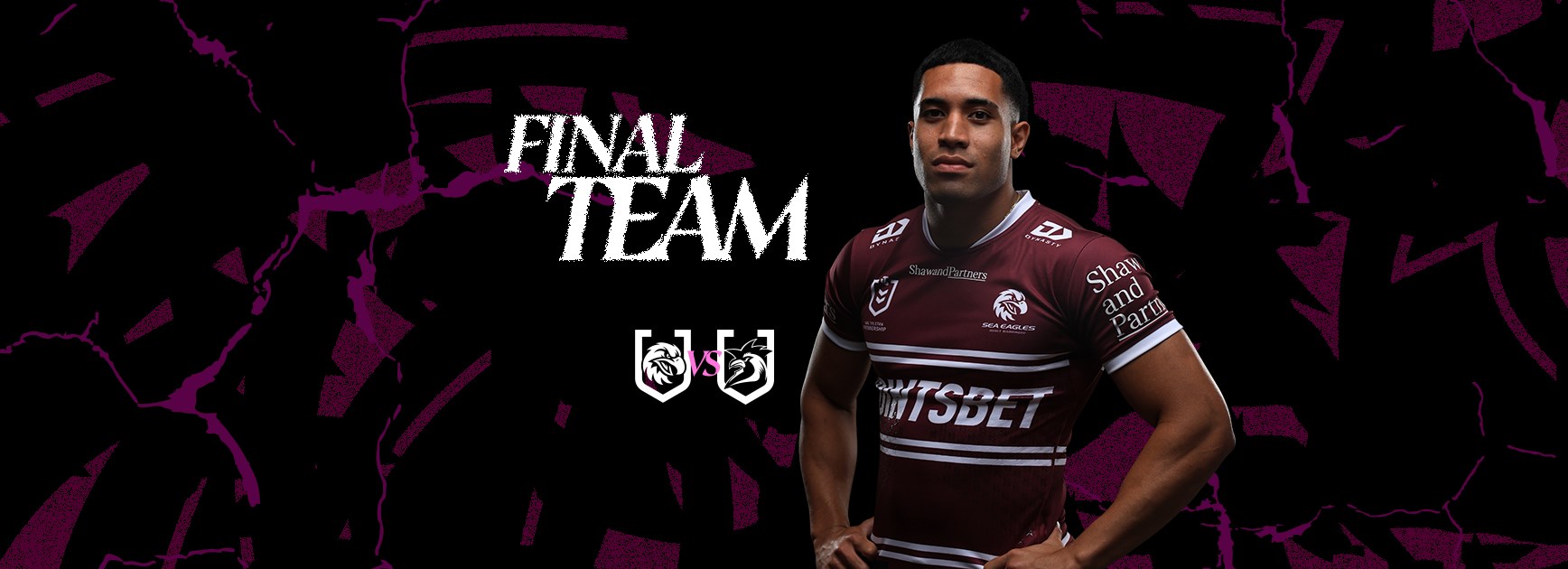 Final Team List: Round 2 v Roosters