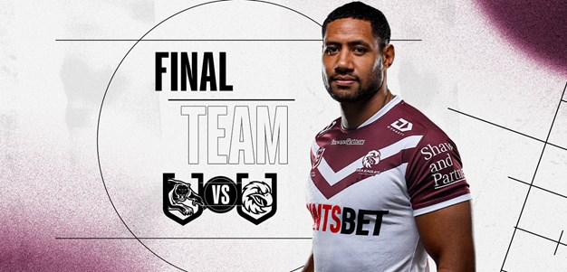 Final Team List: Round 14 vs Panthers